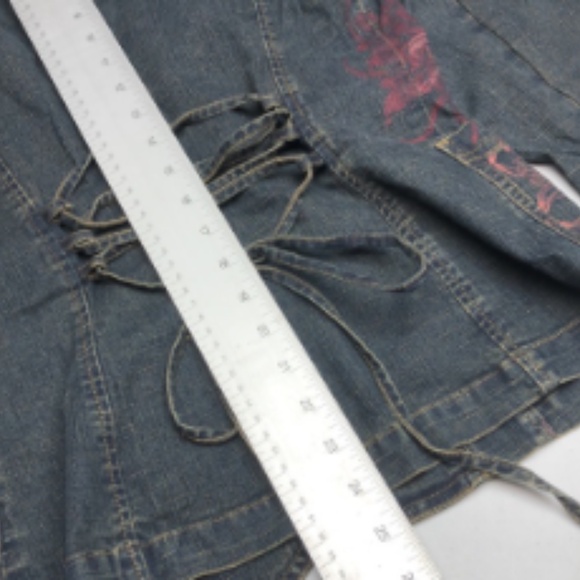 LIKE NEW WALLIS DENIM JEAN JACKET US12 ⭐️ - Picture 13 of 16